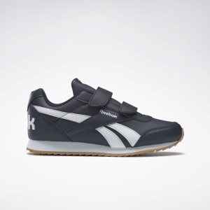 Adidasy Dziecięce Reebok Royal Classic Jogger 2.0 Granatowe/Białe PL 27KHJTU